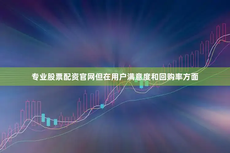 专业股票配资官网但在用户满意度和回购率方面